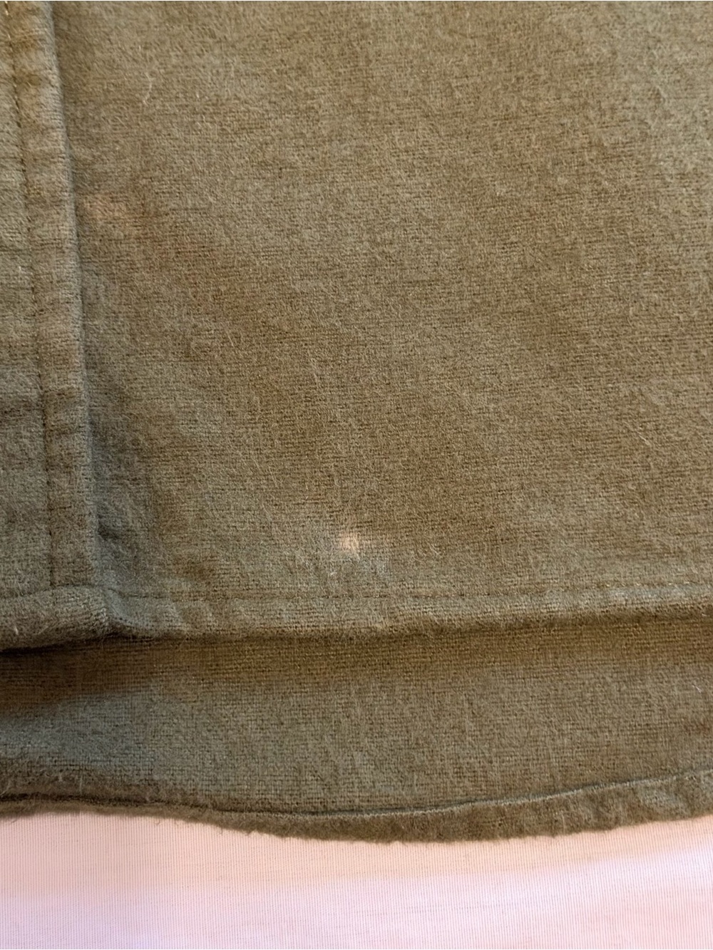 Cabelas Men's Olive Green Button-Up Utility Jacket Size LT Read Description - Picture 4 of 15